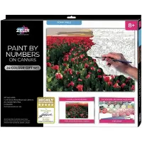 Zieler Kit De Pintura Paint By Numbers Meadow