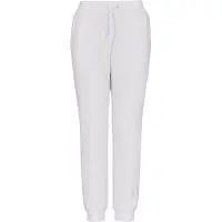 Armani Exchange para mulher. XW000828AF13397U0002 Calças jogger com logótipo branco (XS), Casual, Viscoso