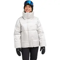 Roxy - Casacos ski mulher - Snow Winter Rebel Jacket Silver para Mulher - Tamanho L - Cinzento