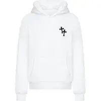 Mister tee Sweatshirt 'Believe In Strength' preto / branco