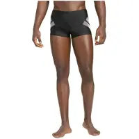 Adidas Calções de banho desportivos 'Big Bars' preto / branco