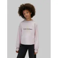Calvin Klein Jeans Sweatshirt creme / marinho / lilás