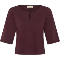 Cream Pullover 'Zaria' castanho escuro