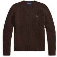Ralph Lauren Pullover castanho escuro