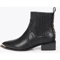 Lola Casademunt Botas pelo tornozelo preto