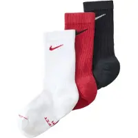 Nike Meias de desporto vermelho / preto / branco