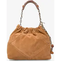 Ba&sh para mulher. 2H24CFMS Bolsa de Grande formato June marrom (OSFA), Casual, Camurça