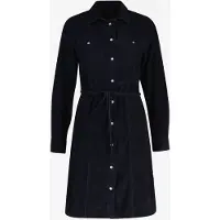 Gant para mulher. 4503553 Vestido chemisier de veludo cotelê marinho (40), Casual, Algodão, Manga comprida