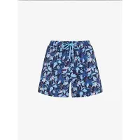 Pentik Calções de banho 'Herren Surf View Badeshorts mit Blattmuster' mistura de cores