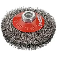 Osborn Escova De Arame Ondulado Circular M14 Ø 0.30 Mm 115x10x30 Mm