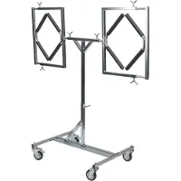 JBM Suporte Móvel Para Pintura De Aros De Roda