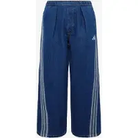 Adidas Calças de desporto 'St' azul / azul ganga / branco