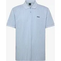 BOSS para homem. 50559355 Polo Birdie azul (M), Casual, Algodão, Manga curta