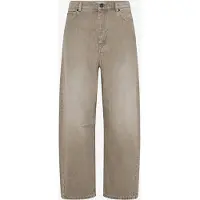 Weekend Max Mara para mulher. 2625186061650 Calça Arcadia bege (40), Casual, Algodão, Denim