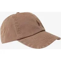 Ralph Lauren para homem. 710980231502 Boné de sarja tingido em peça marrom (OSFA), Casual, Algodão