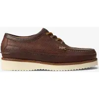 Ralph Lauren para homem. 812P15873001 Mocassins de couro Ranger marrom (43), Plano, Nenhum, Casual