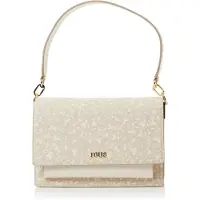 Tous para mulher. 2002183301 Bolsa mensageiro bege Audree K Mini Lines (OSFA), Casual, PVC
