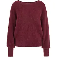 We fashion Pullover borgonha