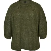 Zizzi Pullover 'WINNIE' verde