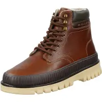 Gant Botas com atacadores 'Nebrada' caramelo / preto