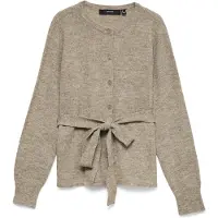 Vero moda Maternity Casaco de malha 'VMMTEAK' bege mosqueado