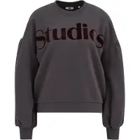 We fashion Sweatshirt cinzento escuro / preto