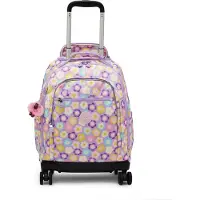 Kipling Carrinho 'New Zea' amarelo / roxo / lavanda / branco