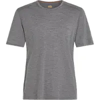Icebreaker Camisa funcionais 'Oasis' acinzentado