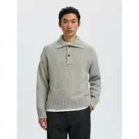 Selected Pullover 'SLMCody' acinzentado