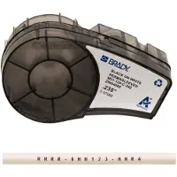 Brady M21-125-C-342 fita termo retrátil preto sobre branco 6,00 mm x 2,10 m