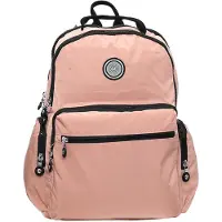 Mindesa Mochila cinzento escuro / cor-de-rosa / preto / branco
