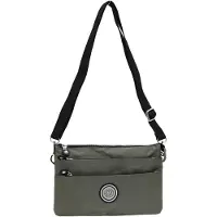 Mindesa Mala de ombro verde escuro / preto
