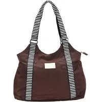 Mindesa Shopper castanho escuro / preto / branco