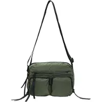Mindesa Mala de ombro verde / preto