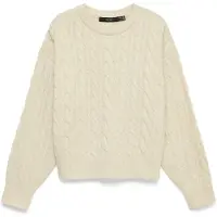 Vero moda Maternity Pullover 'VMMSequoia' ecru