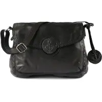 Harbour 2nd Mala de ombro 'Anchor Love' preto
