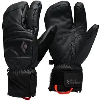 Black Diamond - Luvas ski - Spark Finger Gloves Black para Unissexo - Tamanho L - Preto