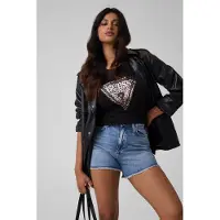 GUESS Camisa 'Savanna' bege / castanho / preto