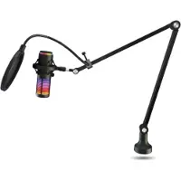 Krom Microfone De Streaming Rgb Kaze Pro
