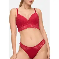 Hunkemoller Tanga 'Andrea' vermelho