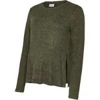 Mamalicious Pullover 'MLAlba' verde escuro