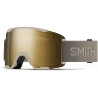 Smith - Máscaras ski - Stash XL Chalk / Chromapop Sun Black Gold Mirror +ChromaPop Storm Blue Sensor Mirror para Unissexo