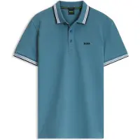 BOSS Polo De Manga Curta Paddy 10241663 Green