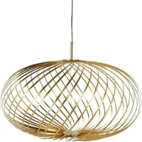 Tom Dixon Spring Pequeno candeeiro de suspensão Ø 56 cm latão