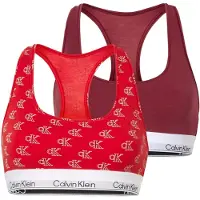 Calvin Klein Sutiã Lv00qf8494 Bralette 2 Unidades