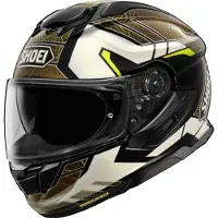 Shoei GT-Air 3 Hike TC-11 Capacete Integral Preto/Castanho/Branco 2XL unissexo