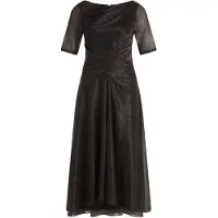 Vera Mont Vestido de festa bordeaux / preto