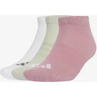 Adidas Meias de desporto 'ESS' antracite / verde claro / malva / branco