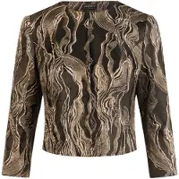 Kraimod Blazer castanho / ouro / preto