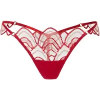 Bluebella Tanga 'Soraya' vermelho